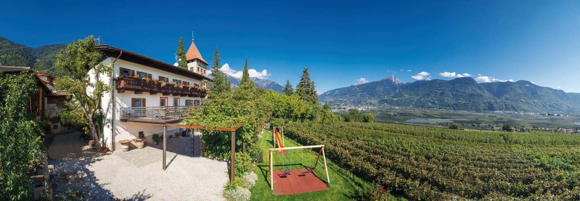 Hotel Biedermannhof Tscherms Exterior foto